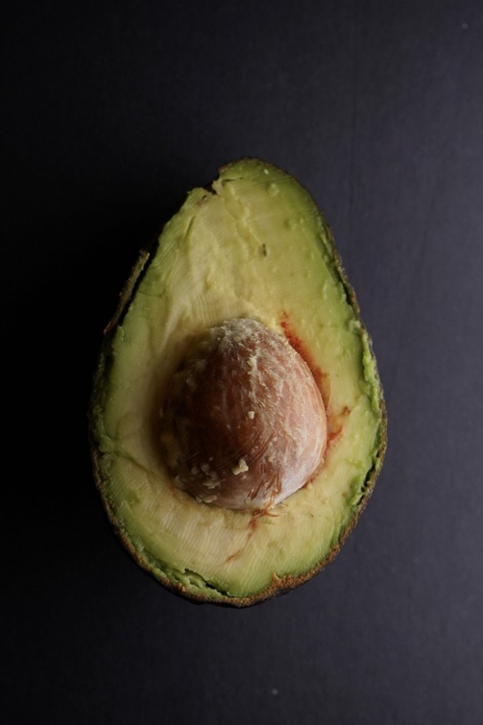 Авокадо в разрезе