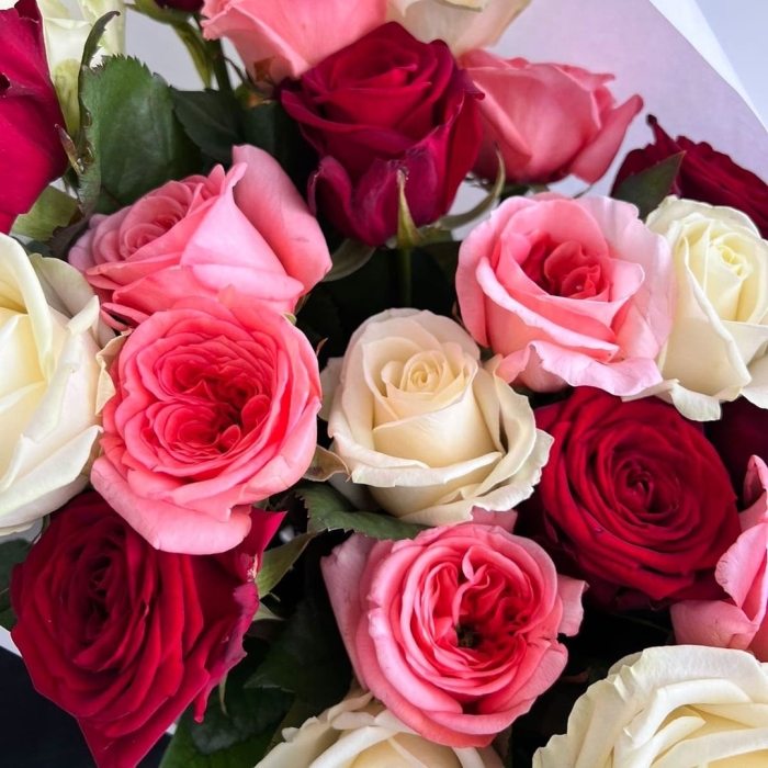 Розы красивые букет