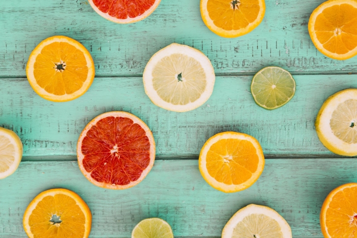 Фон с апельсинами