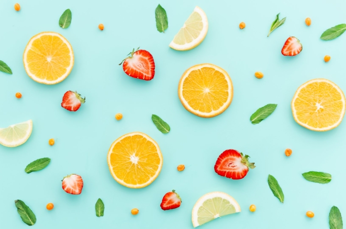 Фрукты паттерн