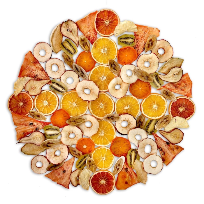 Фруктовые чипсы ассорти натуральные без сахара