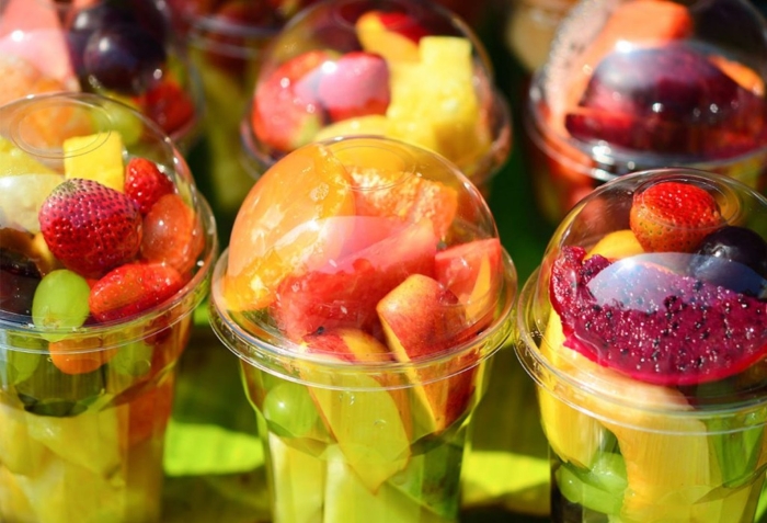 Фруктовые стаканчики
