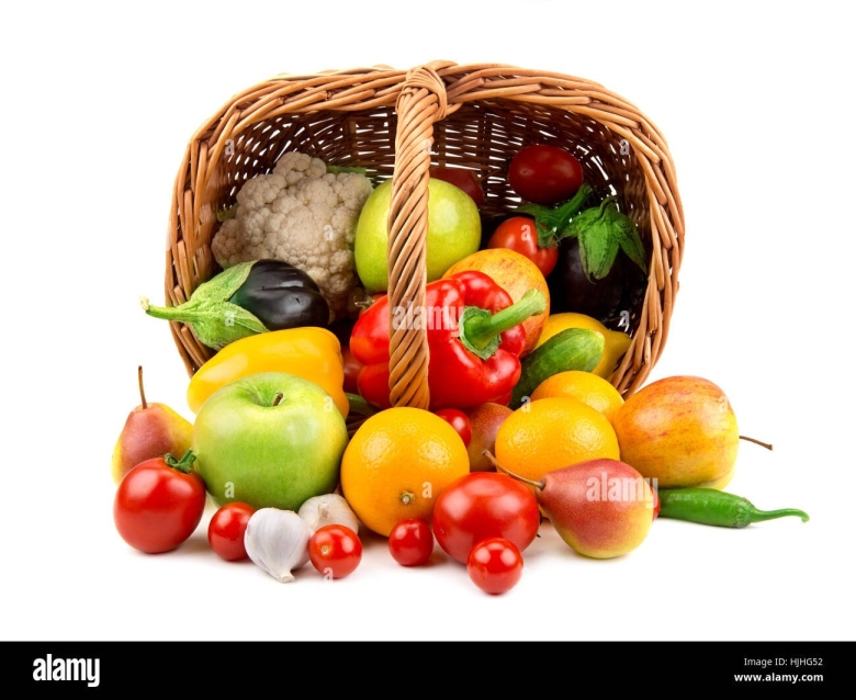 Корзина с овощами