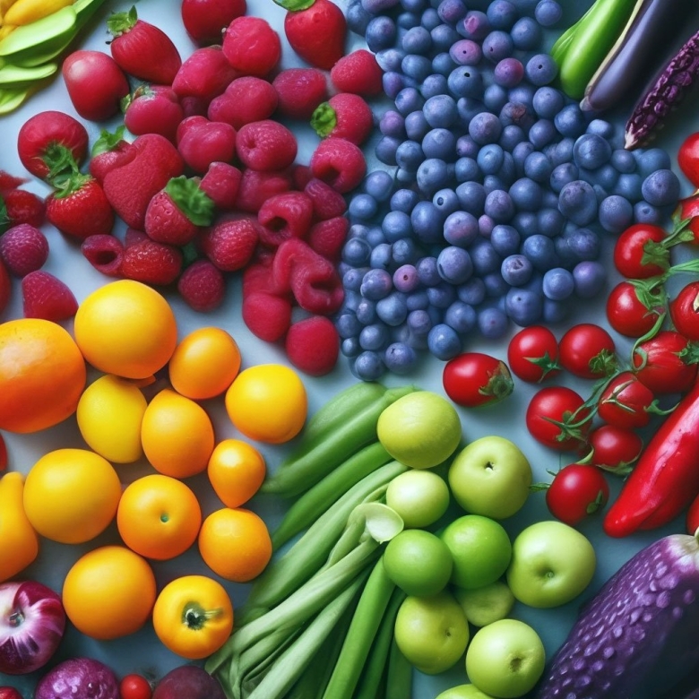 Овощи фрукты и ягоды