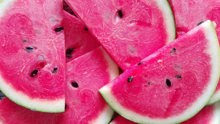 Сочный арбуз лето