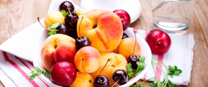 Фрукт абрикос и нектарин