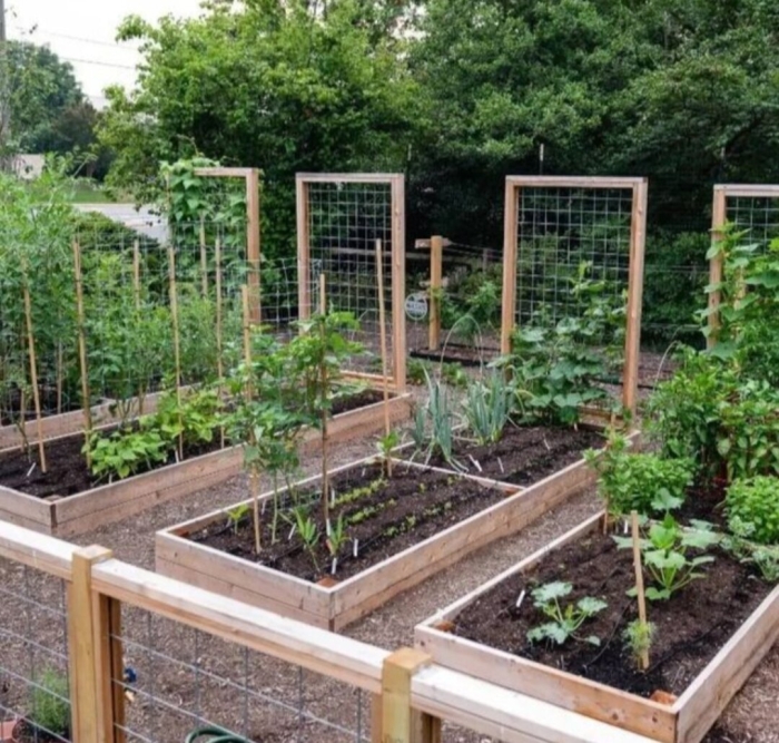 Vegetable garden design