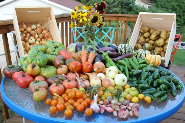 Огород урожай