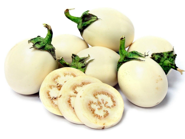 Белый баклажан Бибо