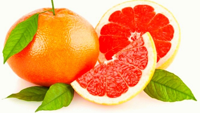 Грейпфрут пополам