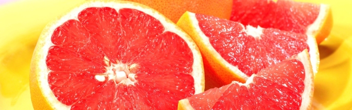 Грейпфрут нарезка