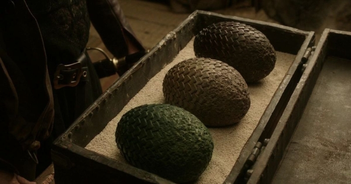 Игра престолов яйца драконов