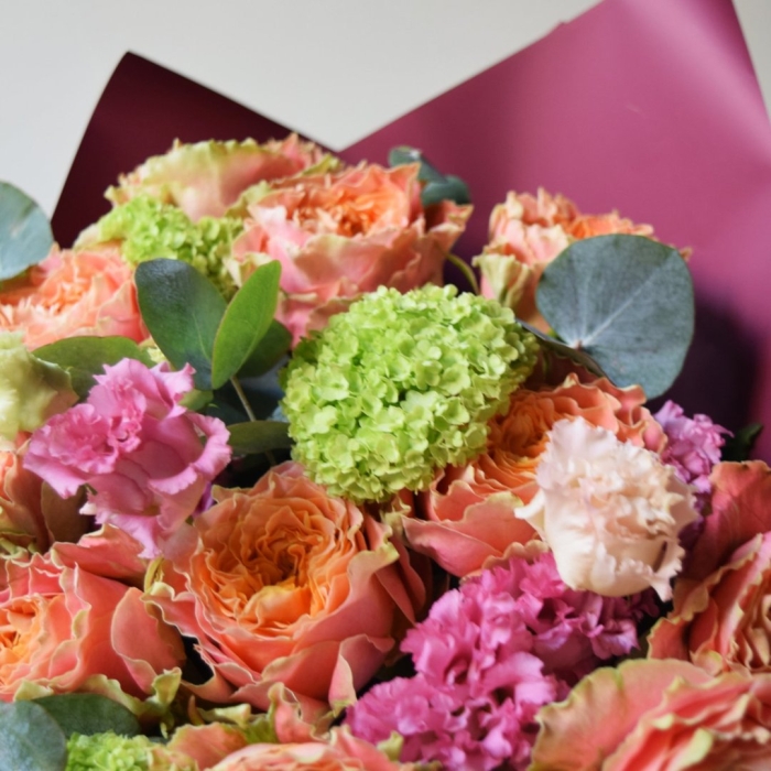 Эустома букет