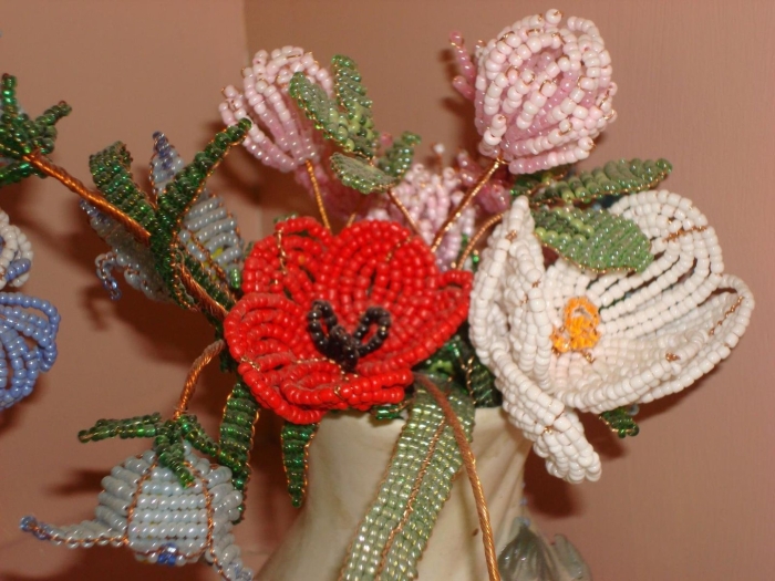 Бисероплетение цветы