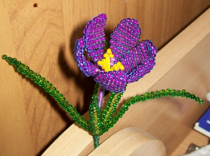 Плетение бисером цветы