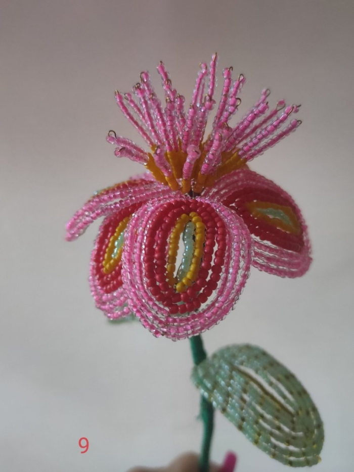 Тычинки из бисера