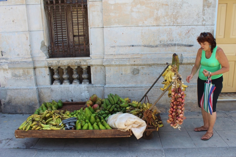 Фрукты и овощи на Кубе