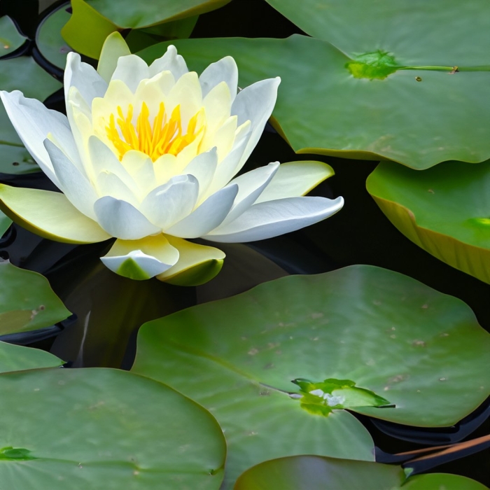 Кувшинка белая растение