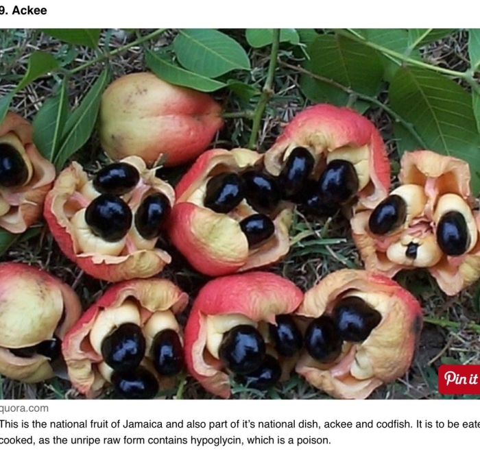 Ядовитые фрукты