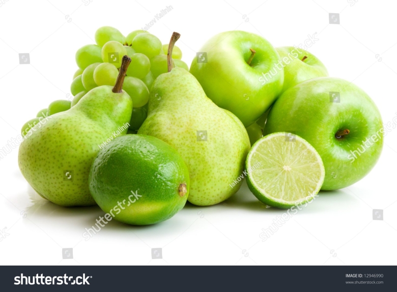 Лайм на белом фоне