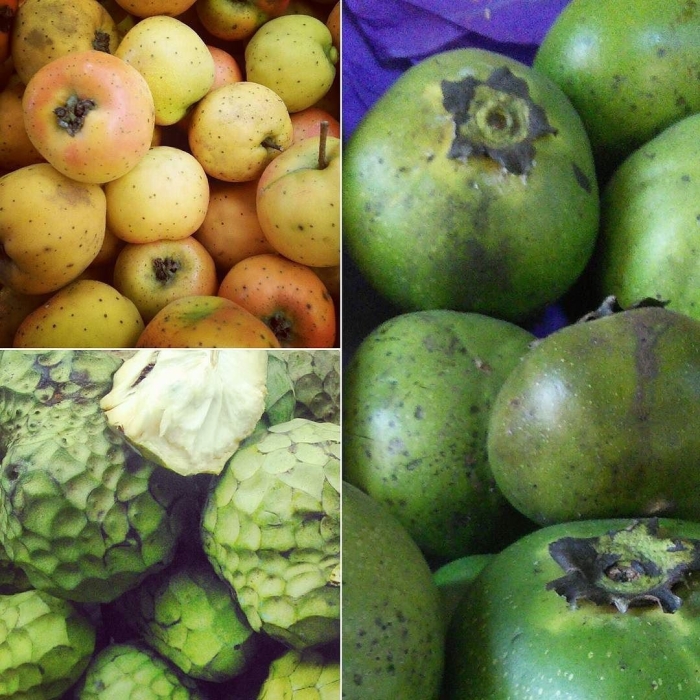 Фрукт зеленого цвета