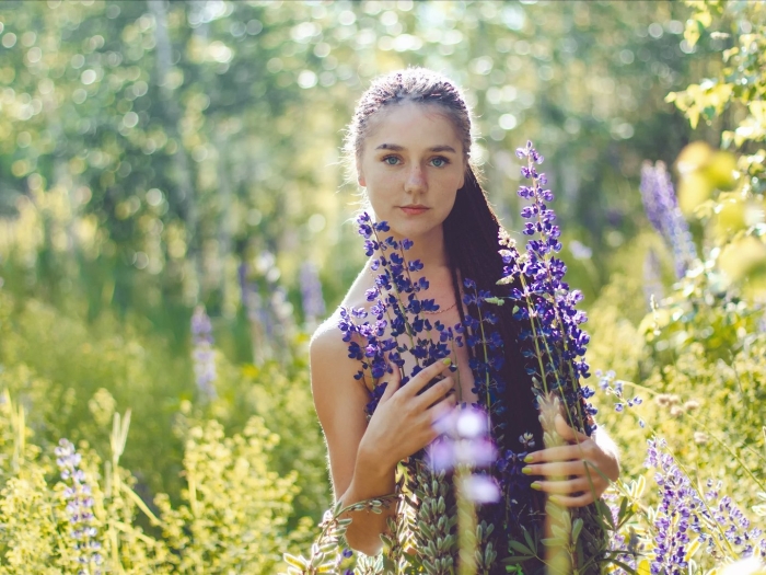 Девушки летом