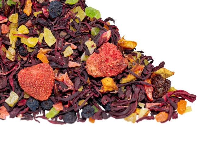 Черный фруктовый чай