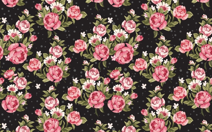 Цветочный принт