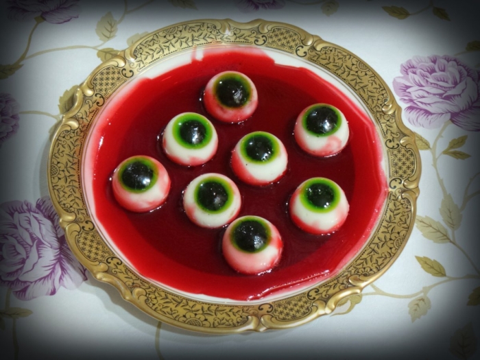 Блюда на хэллоуин глаза