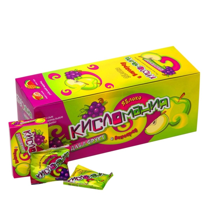 Кисломания жев конф 16гр 30шт