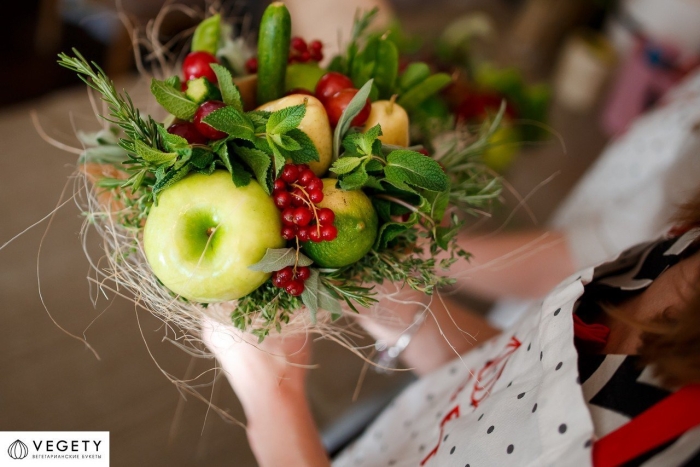 Букет из овощей