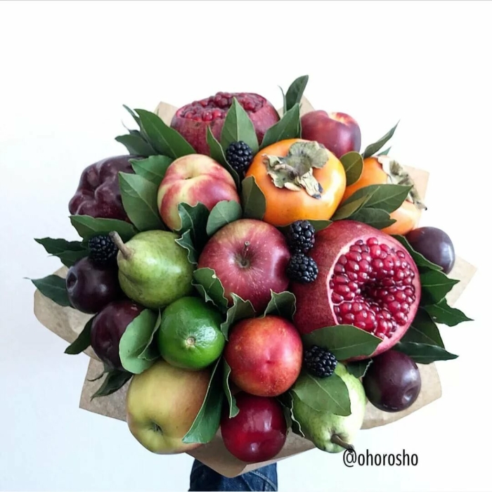 Съедобные букеты из фруктов