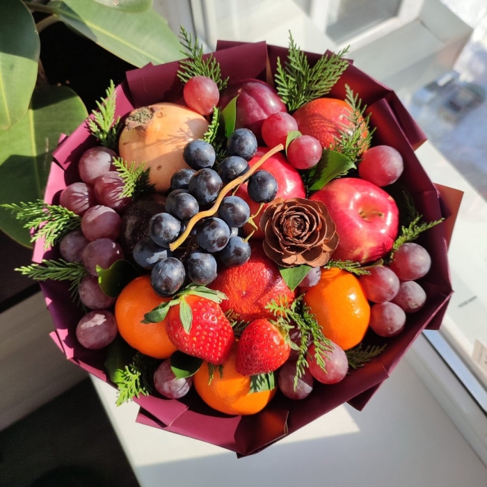 Букет из цитрусовых фруктов