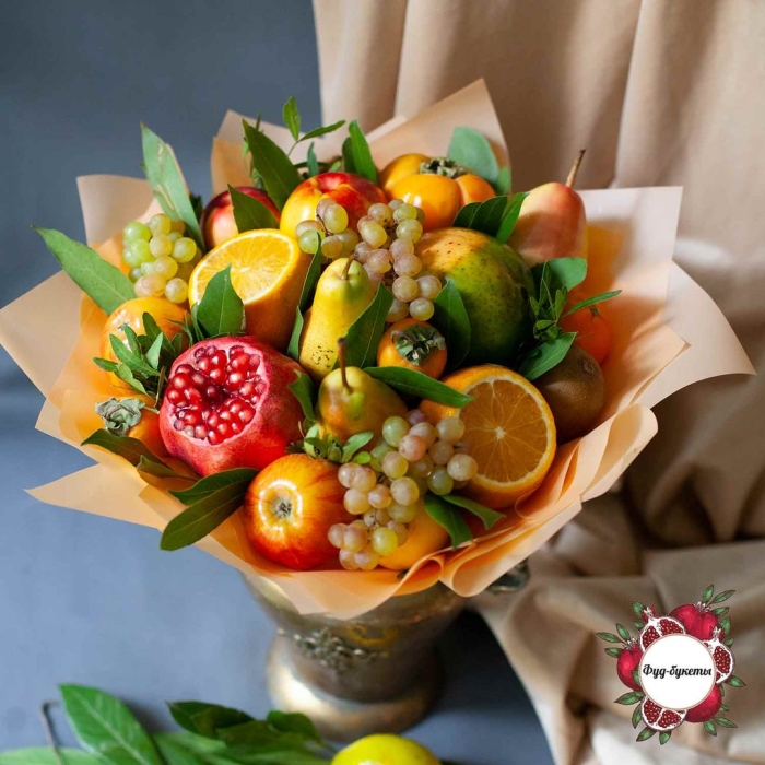 Букет из фруктов своими руками для начинающих