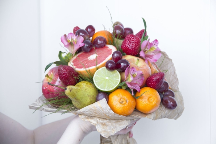 Букет с фруктами