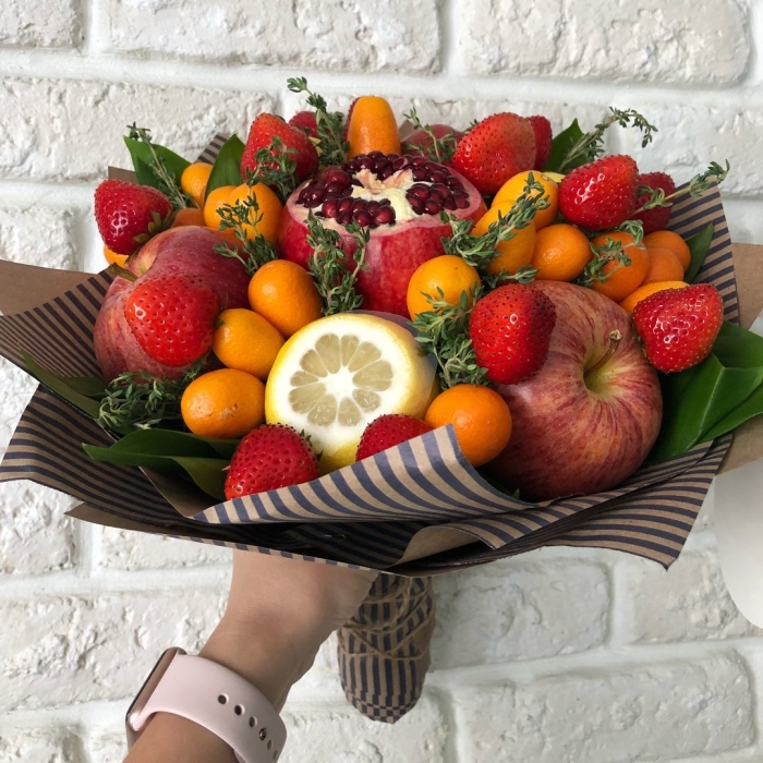 Букет съедобный