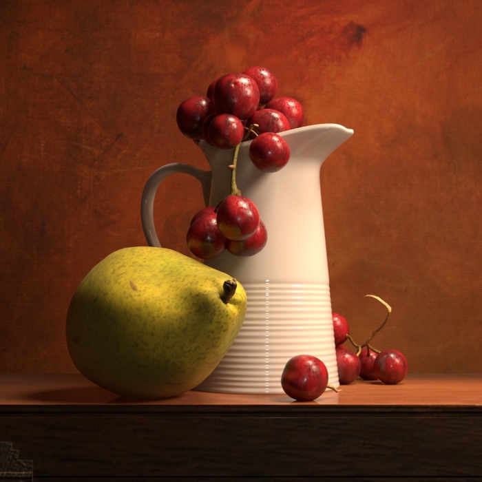 Постановка натюрморт