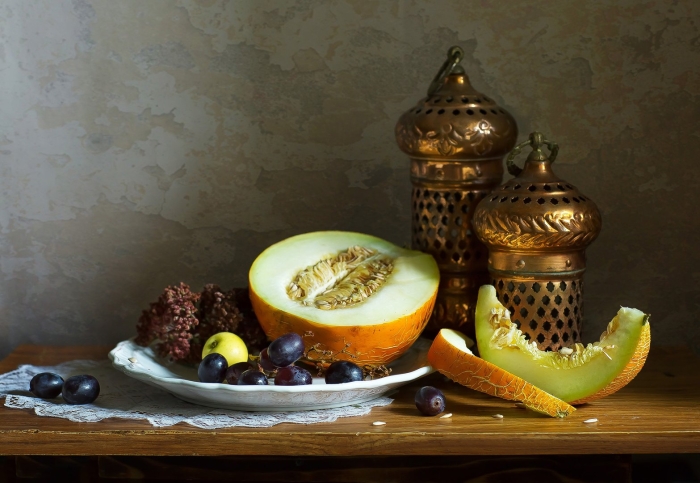 Натюрморт с дыней