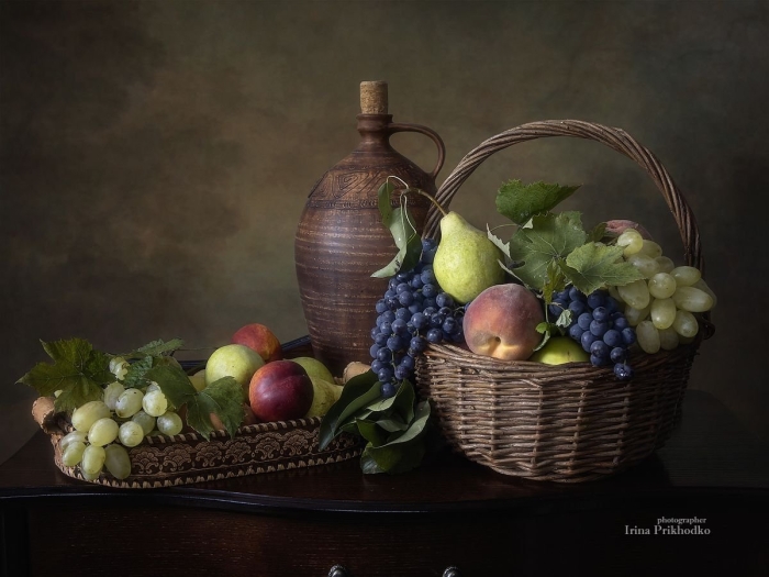 Натюрморт с корзиной