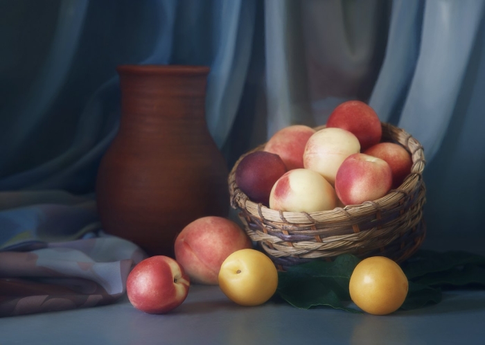 Елена татульян натюрморты яблоки