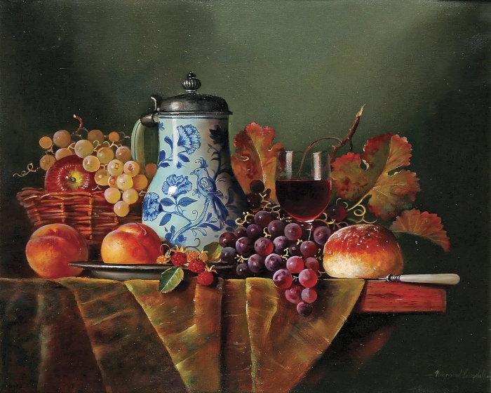 Раймонд кэмпбелл художник фрукты натюрморт