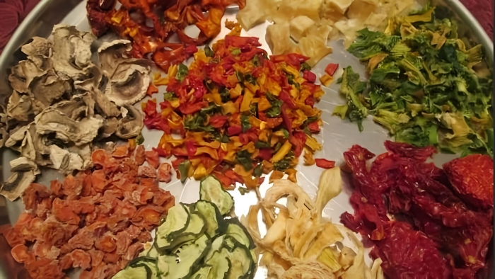 Сушеные овощи