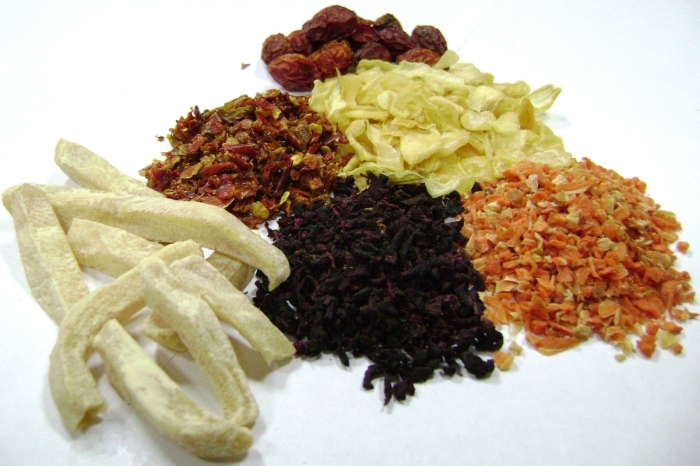 Сушеные овощи