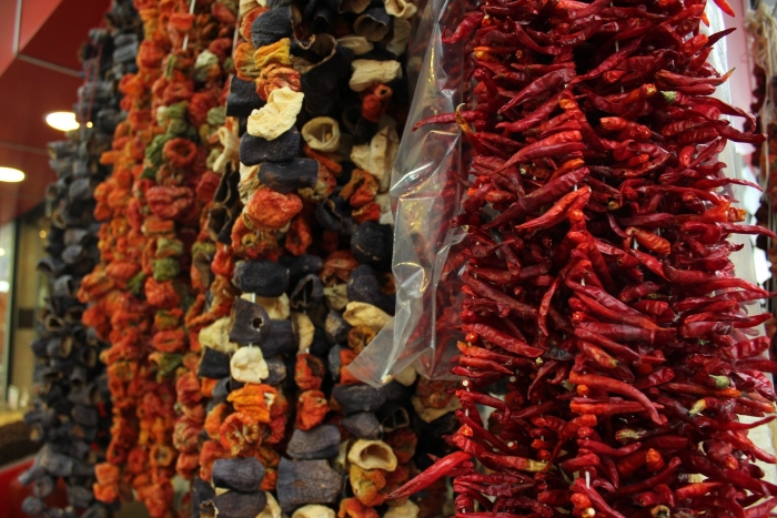 Сушеные баклажаны рынок турция