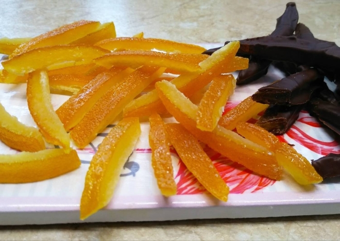 Апельсиновые цукаты