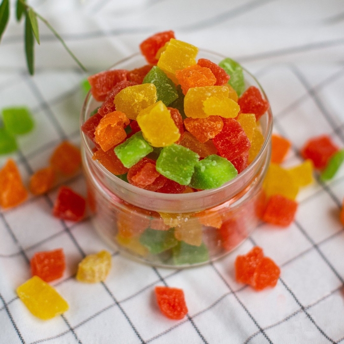 Цукаты ананаса кубика 1 кг