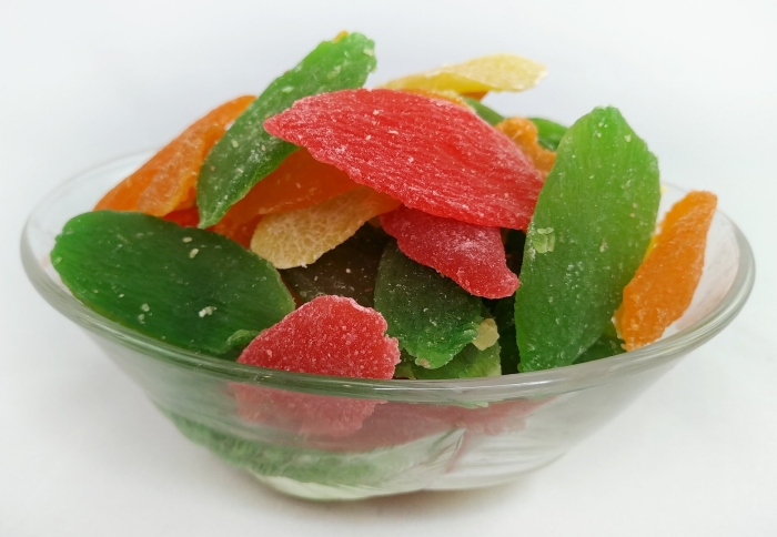 Цукаты ананас листики