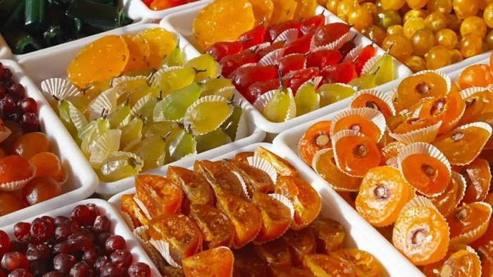 Засахаренные фрукты