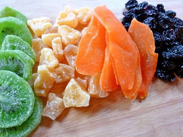 Виды сухофруктов