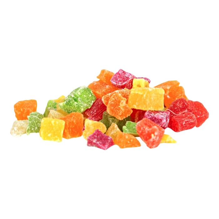 Сушеный ананас (кубик микс)